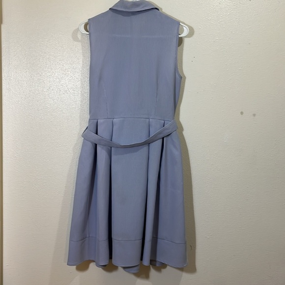 Jones New York sleeveless blue and white striped dress. Size 6 NWOT - Picture 5 of 8